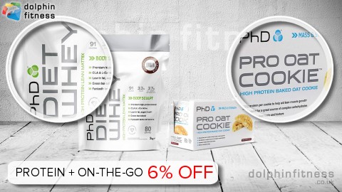 PhD Pro Oat Cookie (12 Cookies) + PhD Diet Whey (2 kg)