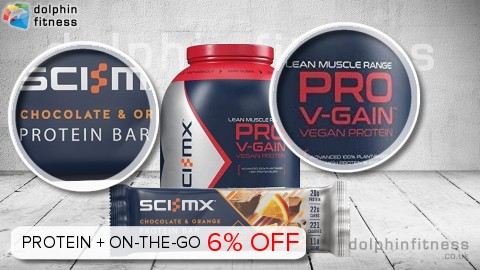 Sci-MX Protein Bar (12 Bars) + Pro V-Gain Protein (2200g)