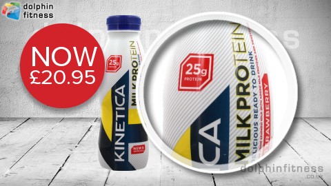 Kinetica Milk Protein (12 Bottles) Now £20.95
