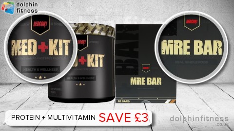 Redcon1 MRE Bar (12 Bars) + Med + Kit