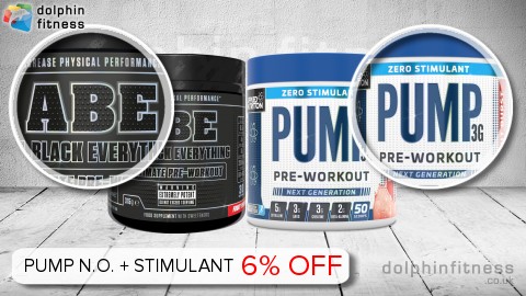 Applied Nutrition ABE (30 Servings) + Pump 3G Zero