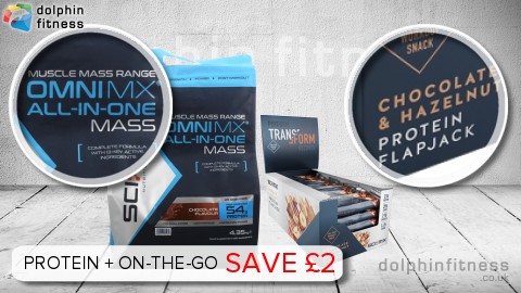 Sci-MX Omni MX All-In-One Mass (4.35 kg) + Protein Flapjack (24 x 80g)