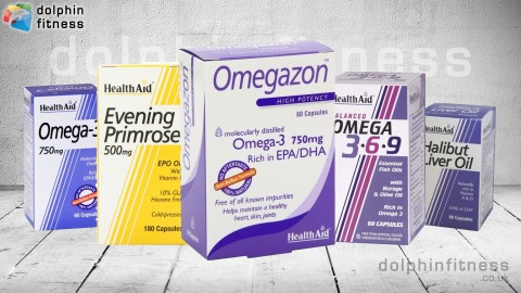 HealthAid Fish Oils & Omega 3-6-9 Range