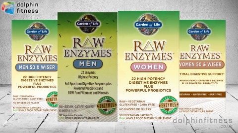 Garden of Life Raw Enzymes Range