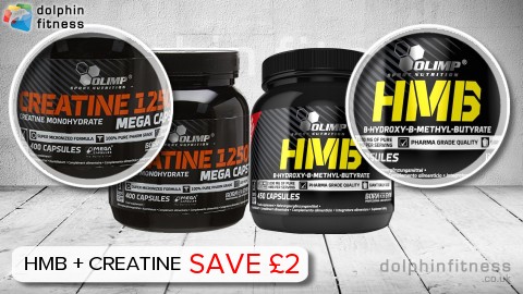 Olimp HMB 650 + Creatine 1250 Mega Caps (400 Capsules)