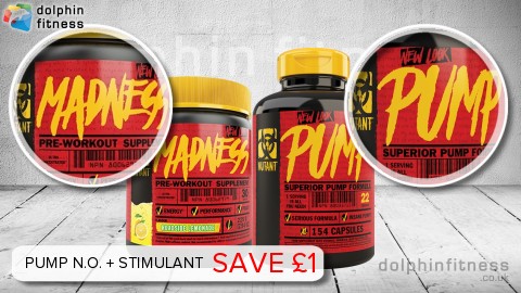 Mutant Pump + Madness (30 Servings)