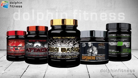 Scitec Pre-Workouts Range