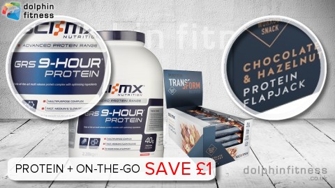 Sci-MX GRS 9 Protein System (2.28 kg) + Protein Flapjack (24 x 80g)