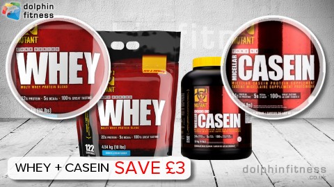 Mutant Whey (4.5 kg) + Micellar Casein (1.8 kg)