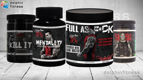 Rich Piana 5% Pre-Workout Range