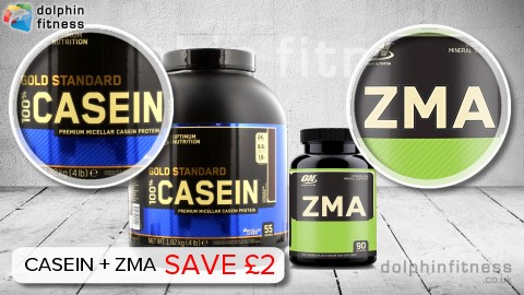 Optimum Nutrition Gold Standard 100% Casein (1818g) + ZMA (90 Capsules)