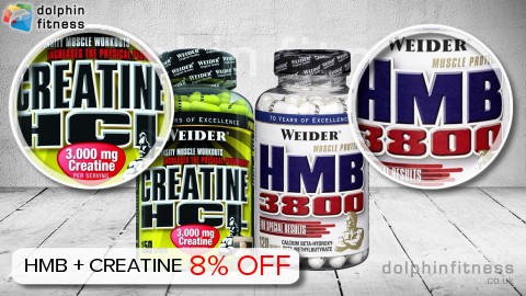 Weider HMB 3800 + Creatine HCL