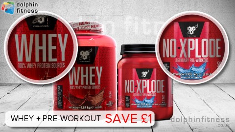 BSN Whey (1.8 kg) + NO-Xplode (50 Servings)