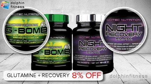 Scitec G-Bomb 2.0 (500g) + Night Recovery