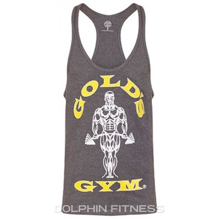 Gold's Gym Stringer Joe Premium Grey Marl