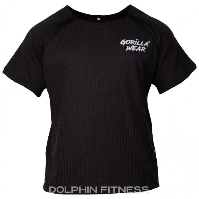 Gorilla Wear Augustine Old School Work Out Top Black