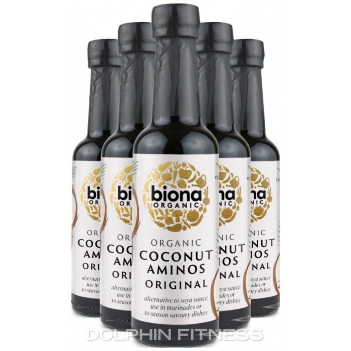 Biona Organic Coconut Aminos Original 6 x 250 ml