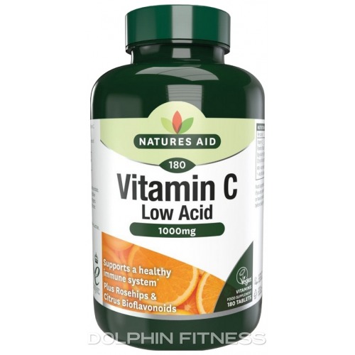 Natures Aid Vitamin C 1000 Mg 180 Tablets 