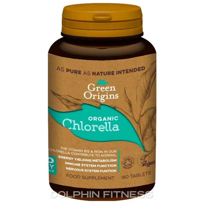 Green Origins Organic Chlorella 500 mg 180 Tablets