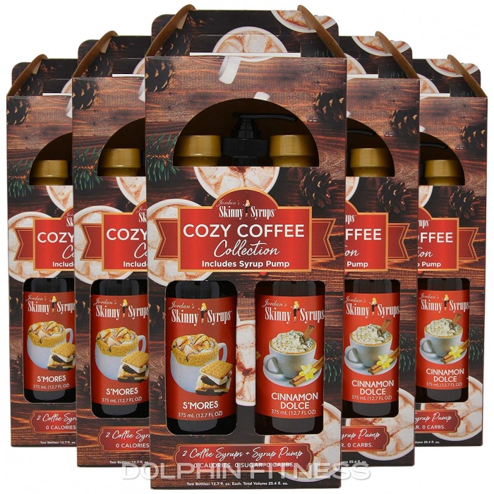 Jordan's Skinny Syrups Cozy Coffee Collection 6 x 2 x 375 ml
