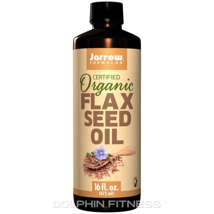 Jarrow Formulas Organic Flax Seed Oil (473 ml)