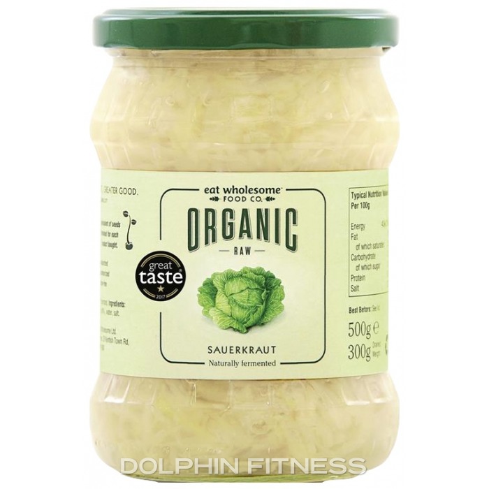 Eat Wholesome Organic Raw Sauerkraut 1 x 500g