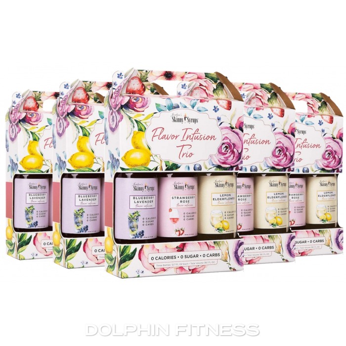 Jordan's Skinny Syrups Flavor Infusions Trio 6 x 3 x 375 ml