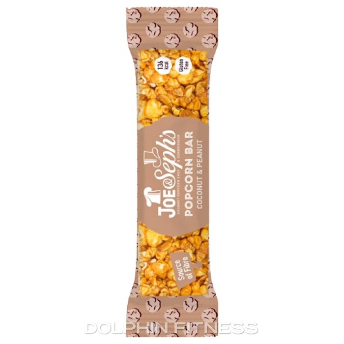 Joe & Seph's Coconut & Peanut Popcorn Bar 1 x 27g