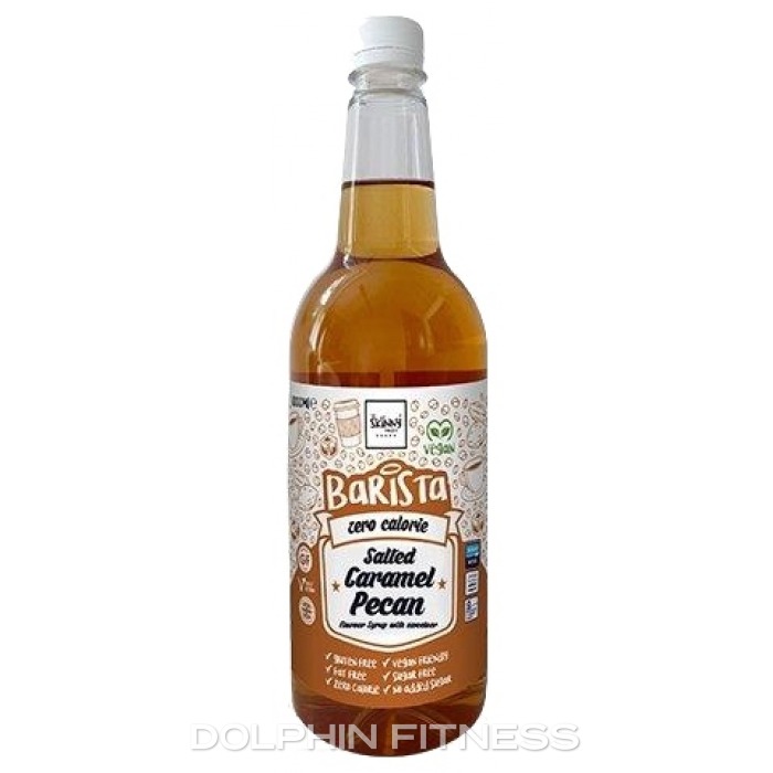 The Skinny Food Co Barista Salted Caramel Pecan Coffee Syrup (1 x 1L)