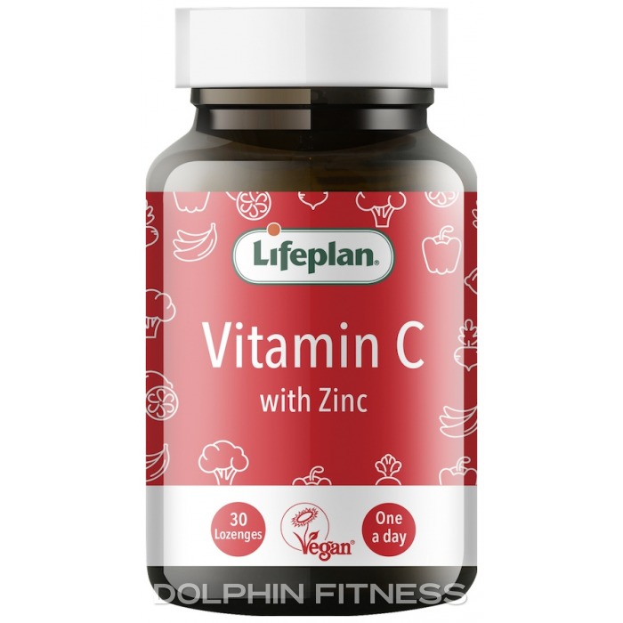 LifePlan Vitamin C with Zinc (30 Lozenges)