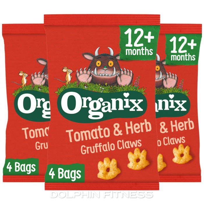 Organix Gruffalo Claws (3 x 4 x 15g) Tomato & Herb