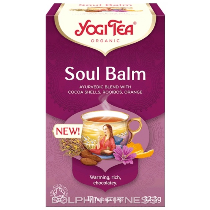 Spiced tea Soul Balm, Yogi Tea, organic, 17 bags