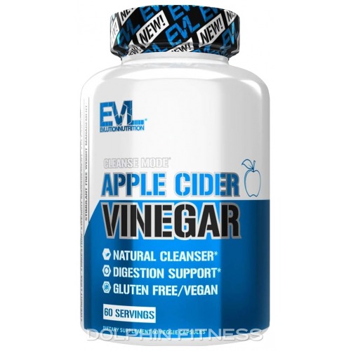 Evlution Nutrition Apple Cider Vinegar 60 Veggie Capsules 9568