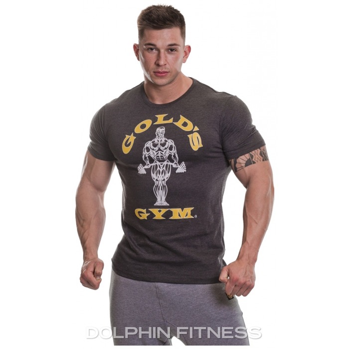 Gold's Gym T-Shirt Muscle Joe Charcoal Marl