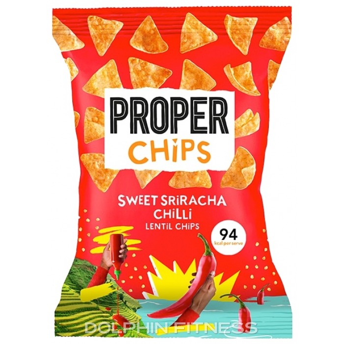 Proper Properchips Sweet Sriracha Chilli Lentil Chips 1 x 85g