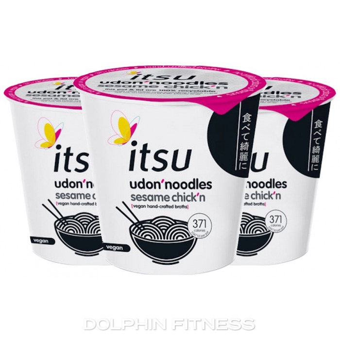 Itsu Sesame Chick'n Udon Noodles 4 x 186g