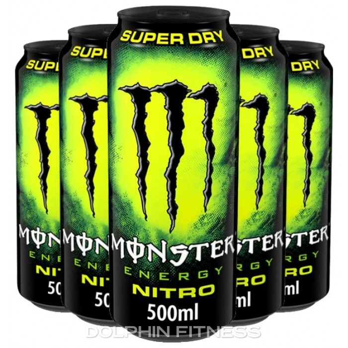 Monster Nitro Super Dry 12 x 500ml Cans