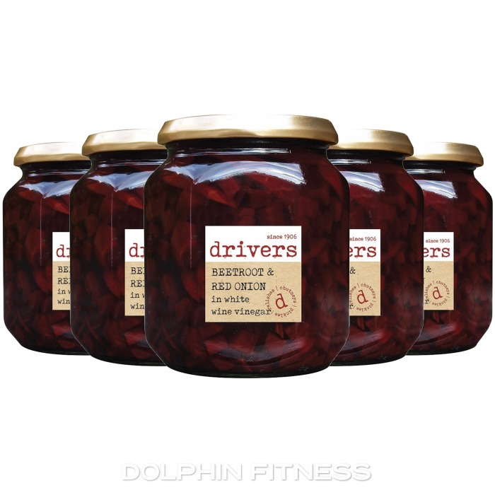 Drivers Beetroot & Red Onion in White Wine Vinegar 6 x 550g