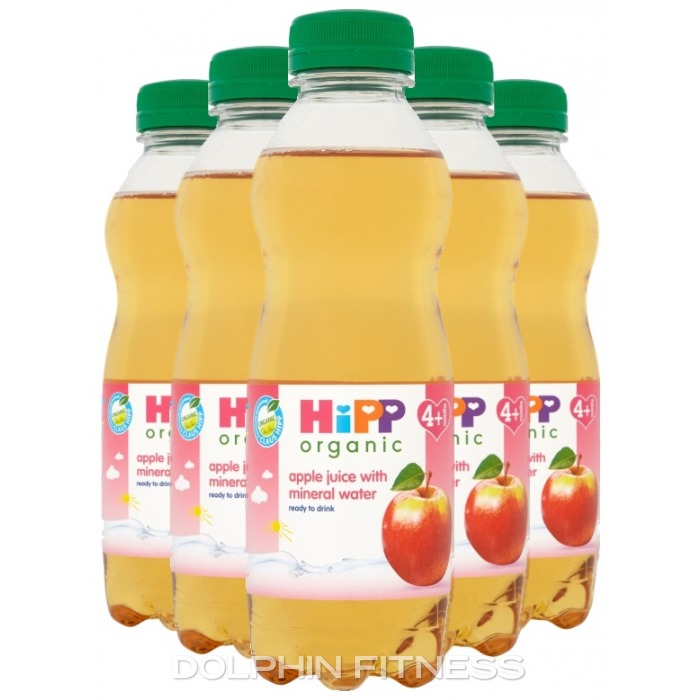 HiPP Apple Juice with Mineral Water 4+ Months (6 Bottles)