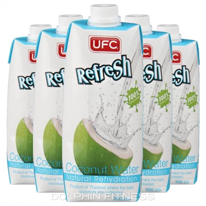 UFC Refresh Coconut Water 12 x 500 ml