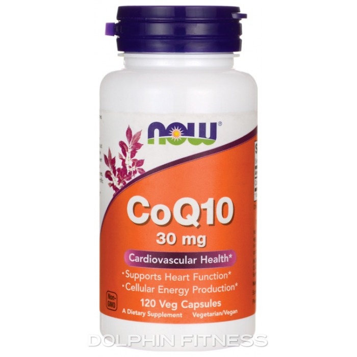 NOW CoQ10 30 mg 120 Veg Capsules