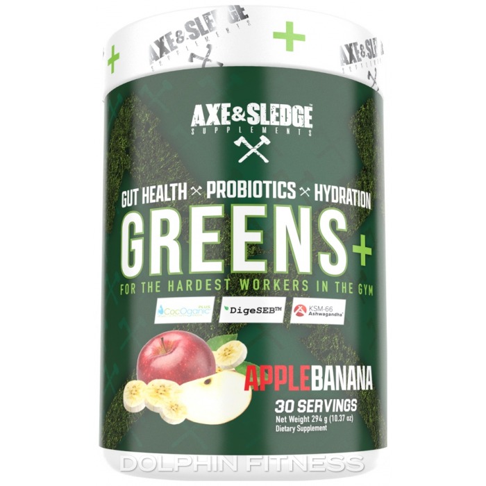 Axe & Sledge Greens+ (30 Servings) Best Before Dec2024