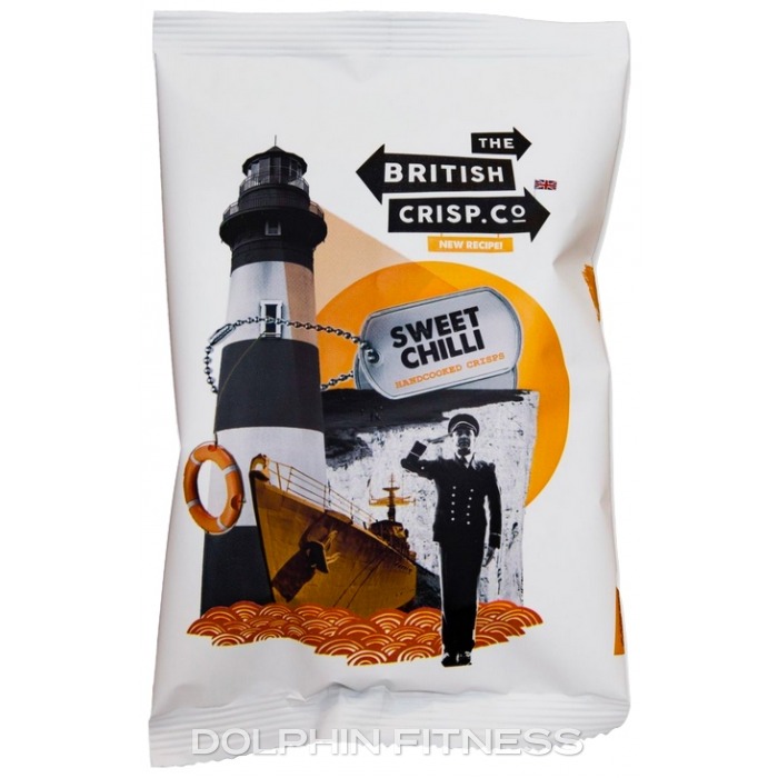 The British Crisp Co Sweet Chilli Handcooked Crisps 1 x 40g