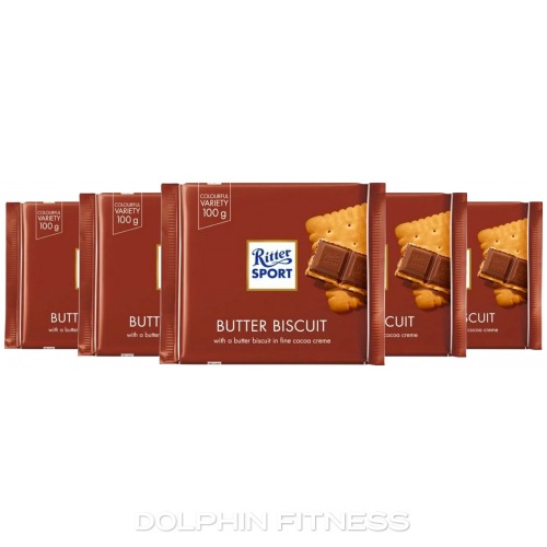Ritter Sport Butter Biscuit Milk Chocolate 11 x 100g