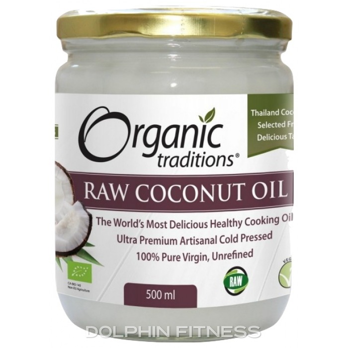 Organic Traditions Raw Coconut Oil (500 ml)