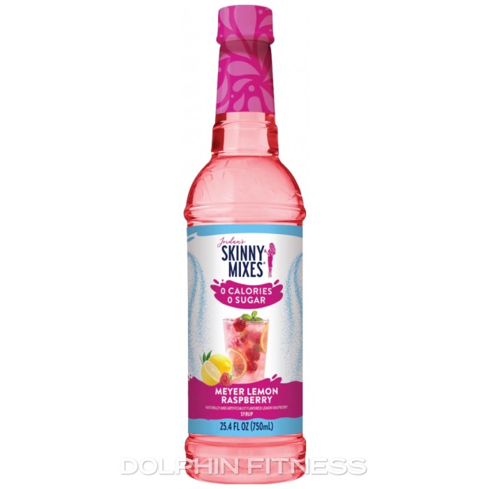 Jordan's Skinny Syrups (1 x 750 ml) Meyer Lemon Raspberry