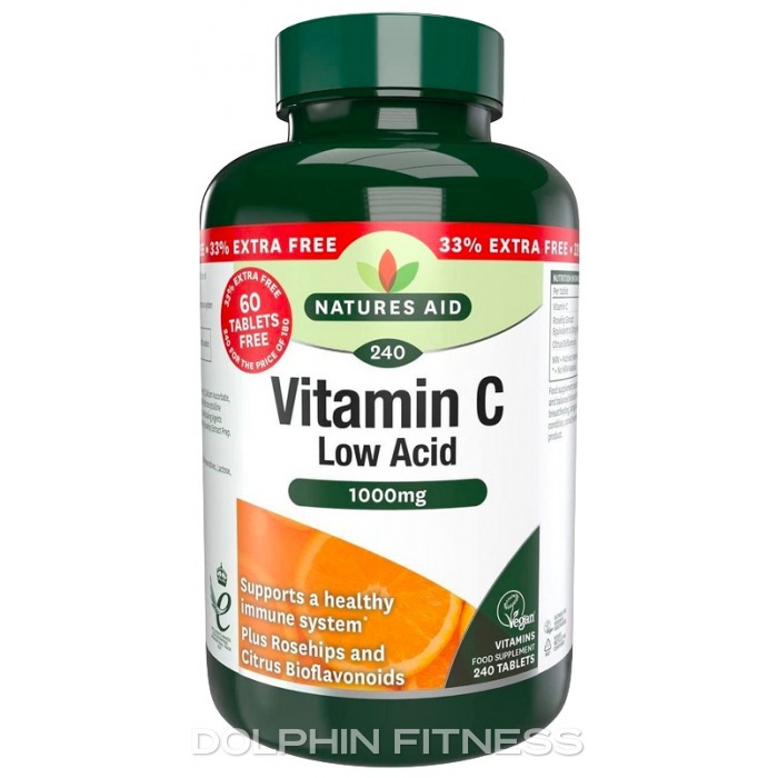 Natures Aid Vitamin C 1000 Mg 180 60 Tablets 