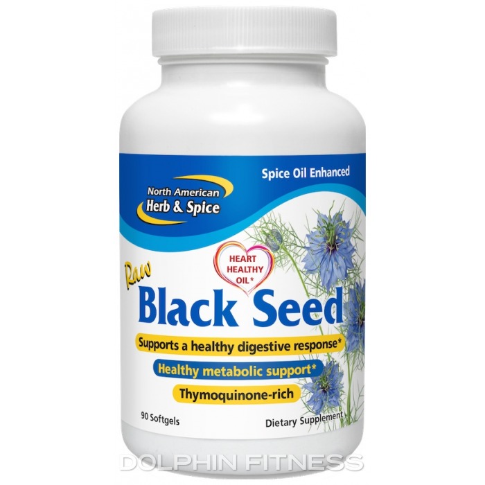 North American Herb & Spice Black Seed Oil 90 Softgels