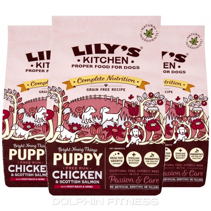 Lily's Kitchen Puppy Chicken and Salmon 4 x 1 kg