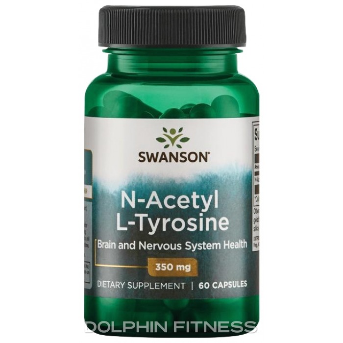 Swanson NAcetyl LTyrosine 350mg 60 Capsules